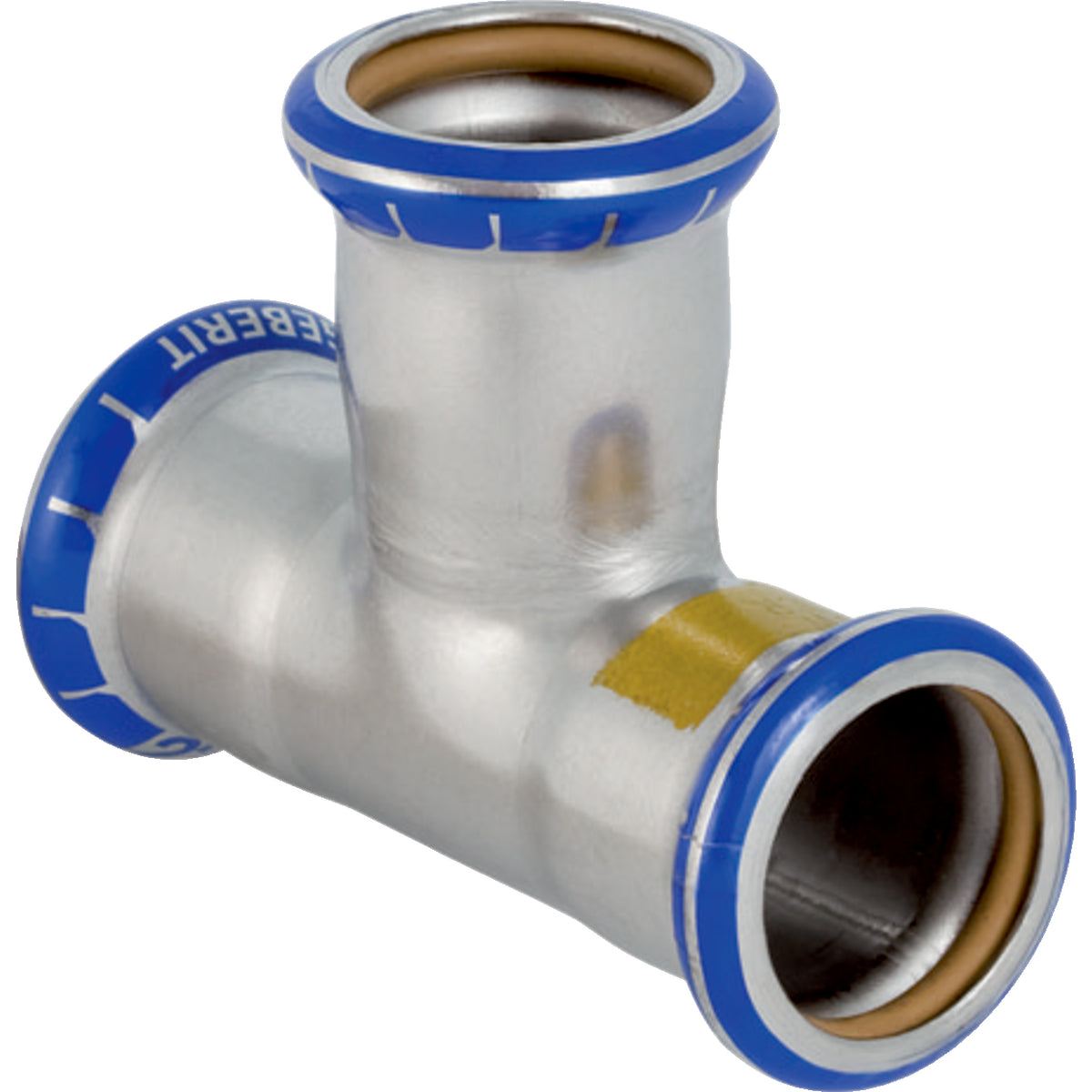 GEBERIT GE Mapress Edelstahl Gas T-Stk. egal d35mm  – 34032