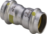 VIEGA Viega Muffe mit SC Sanpress Inox G 0215 für Gas in 28mm Edelstahl   – 486 990