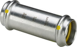 VIEGA Viega Schiebemuffe m. SC Sanpress Inox G 0215.5 für Gas in 28mm Edelstahl   – 487 065