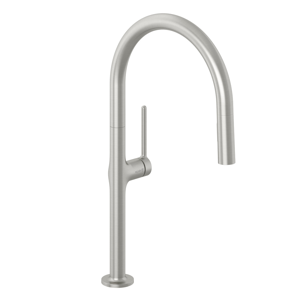 KLUDI KLUDI-REEF Spültisch-Einhandmischer herausz. Geschirrbrause Stainl.Br. Nicke  – 50851N575