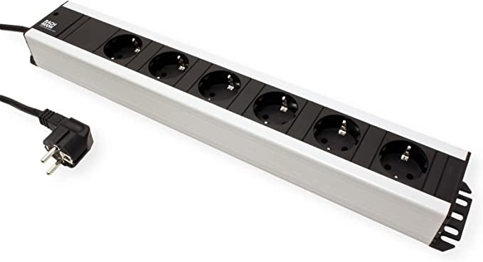 BACHMANN Handwerkerleiste 6x-fach 2,0m Zuleitung  – 300.000