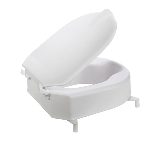 MKW MKW Kompakt Monarch WC-Sitz Erhöhung 10cm mit Deckel  – R502-0001