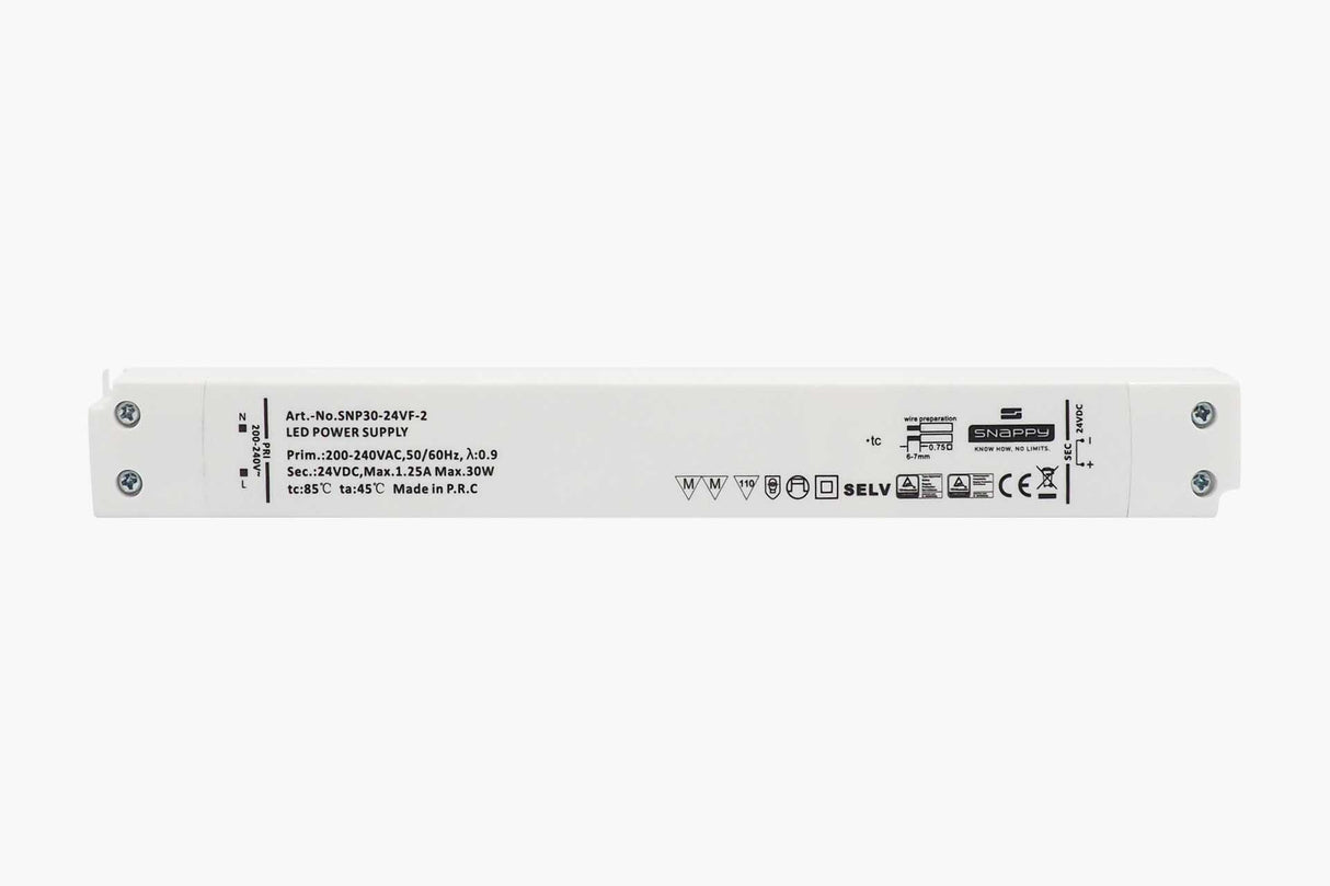 SMARTLED Slim Treiber IP20 24VDC - 30W Super Slim  – L502403-SLIM