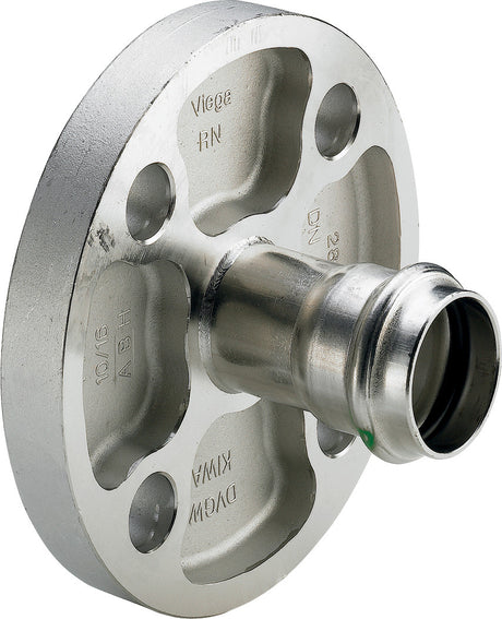 VIEGA Viega Flanschübergang Sanpress Inox 2359 in 54mm(DN50) Edelstahl   – 593 353
