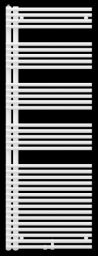 ALVA Bela 2.0 Badheizkörper Mittenanschluss, 168,1x60cm, rechts offen, Weiß