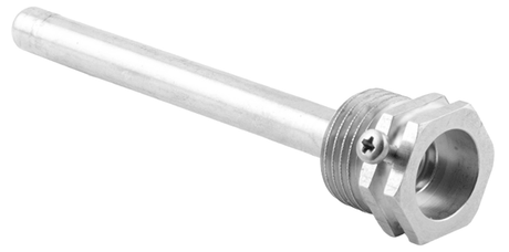 Alva Tauchhülse 150mm 9x0,85mm PN6 vorber. für Klemmbügel/Kaillarrohrhalter - ALTH1515N