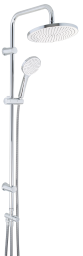 Alva Spa Duschsystem 109,5 cm Chrom - AQARSPDS.1