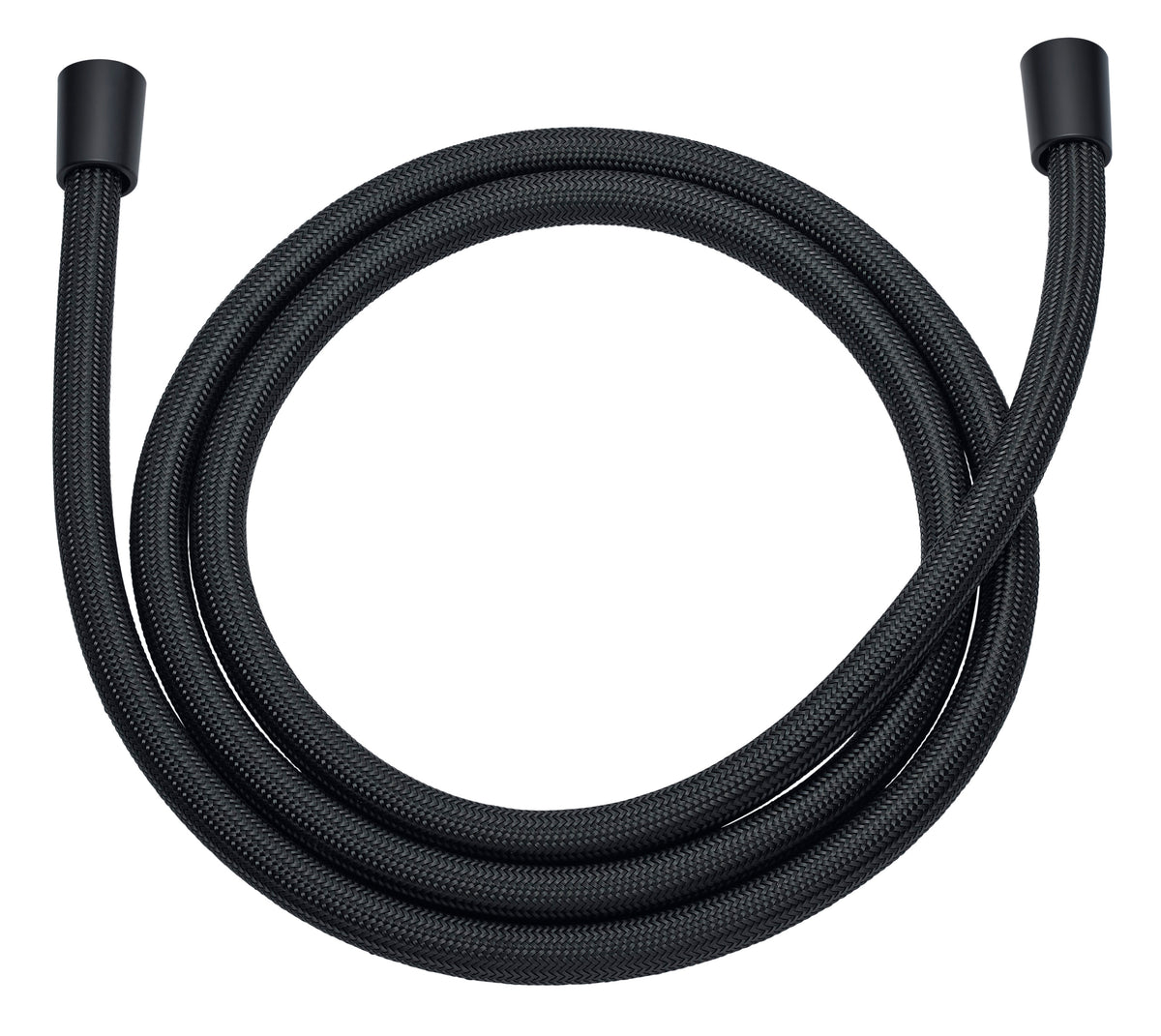 Alva Era PVC-freier Brauseschl. 180cm Flexibel, Verdrehsicher,1/2",Schwarz Ma. - AQBS180PFS