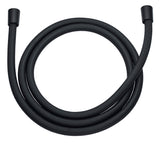 Alva Era PVC-freier Brauseschl. 180cm Flexibel, Verdrehsicher,1/2",Schwarz Ma. - AQBS180PFS