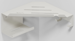 ALVA Viva Eckboard Weiß Matt