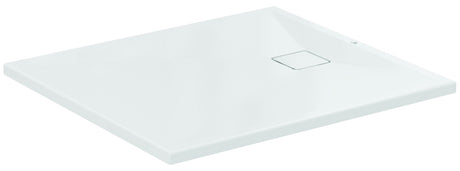Alva Bela 2.0 Mineralguss Brausetasse m. Acryl-Oberfläche, 100x90x3,5cm, Weiß Gl. - AQBTBEBT10.90.2