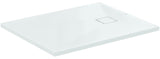 Alva Bela 2.0 Mineralguss Brausetasse m. Acryl-Oberfläche, 100x80x3,5cm, Weiß Gl. - AQBTBEBT10.80.2