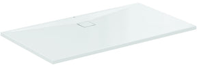 Alva Bela 2.0 Mineralguss Brausetasse m. Acryl-Oberfläche, 160x90x3,5cm, Weiß Gl. - AQBTBEBT16.90.2