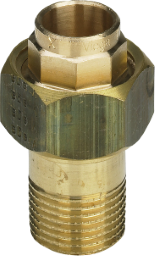 ALVA Rohrverschraubung 94341G konischdichtend in 28mm x R1 Rotguss