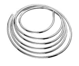Alva Kupferrohr in Ringform, Durchmesser: 10 mm, 5000 mm, chrom - ACCUR10