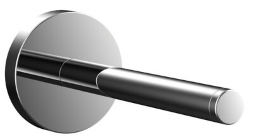 Alva Forta Reserve-Rollenhalter Chrom - AQASFORRH