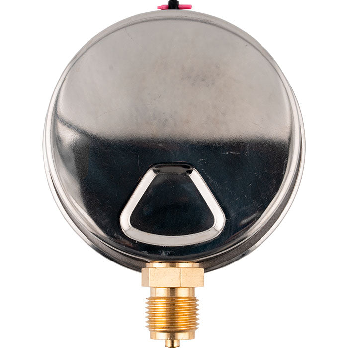 JAKO Glyzerinmanometer Fig.2628 1/2" 100 mm 0- 10 bar Anschl.unten Standardausf.   – 1862617000