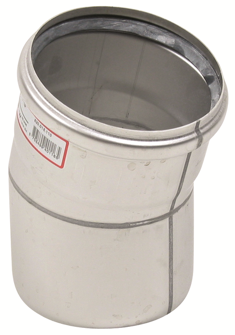BLUECHER Rohrbogen 15 Gr.Wkst.1.4301 110mm   – 820.015.110