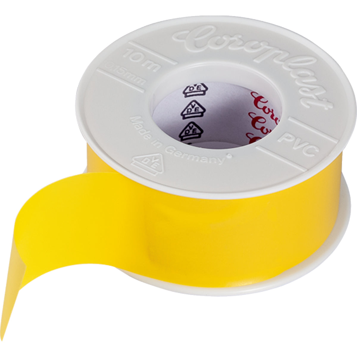 GEBERIT GE Klebeband gelb als Kontaktschutz, Breite 2,5cm   – 601.848.00.1