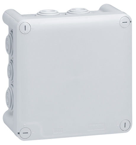 LEGRAND FR Verbindungsdose IP55, 130x130x74mm Membrane, Schnellverschlussdeckel   – 092032
