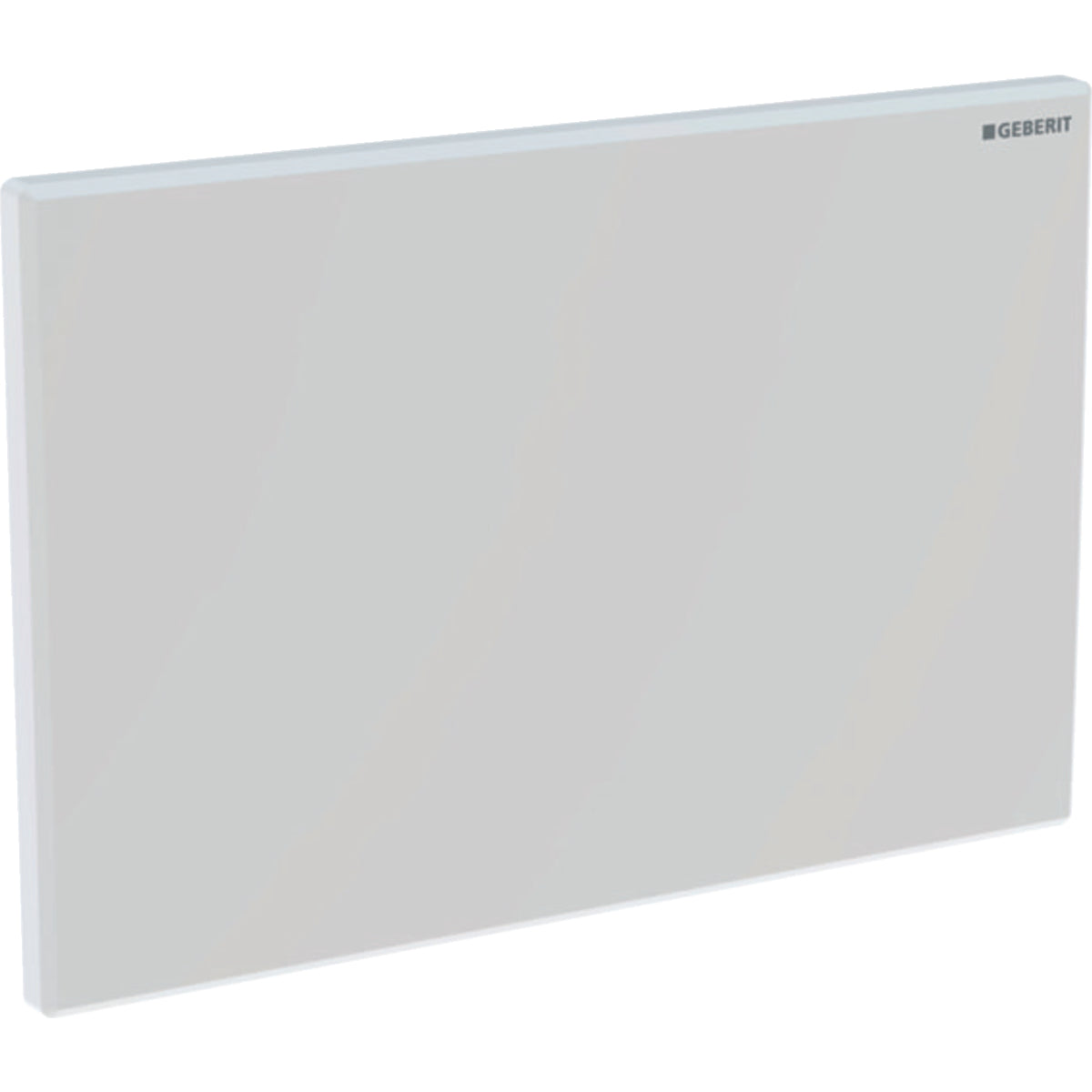 GEBERIT GE Abdeckplatte Sigma Kunststoff, weiss   – 115.768.11.1