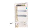 Alva Unterputz Kleinverteiler 2-reihig 24+4 TE, mit Steckklemme, IP30 - UPV24