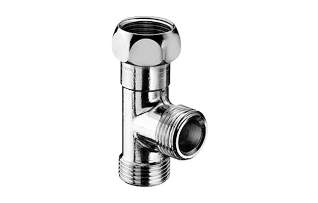SCHELL SCHELL T-Stück 3/8" chrom f.NA-u.Spültischventile  – 27 028 06 99