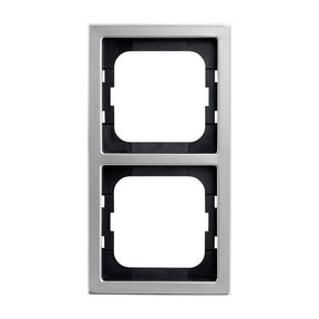 BUSCH-JAEGER Rahmen 2-fach Pur Edelstahl   – 2CKA001754A4318