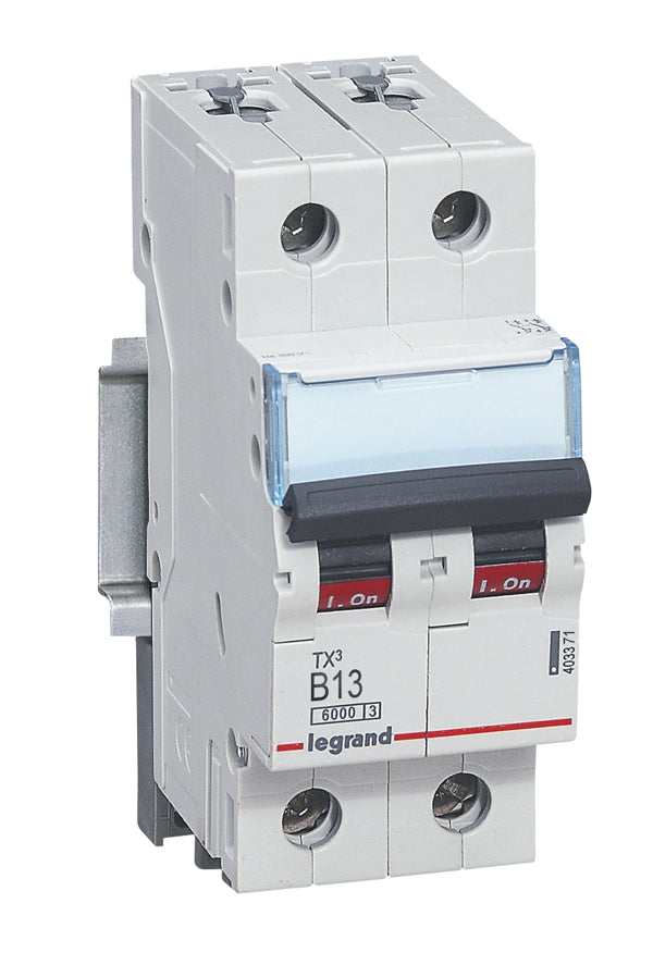 LEGRAND LS-Schalter 6kA B 13A/1pol+N  2TE   – 403371