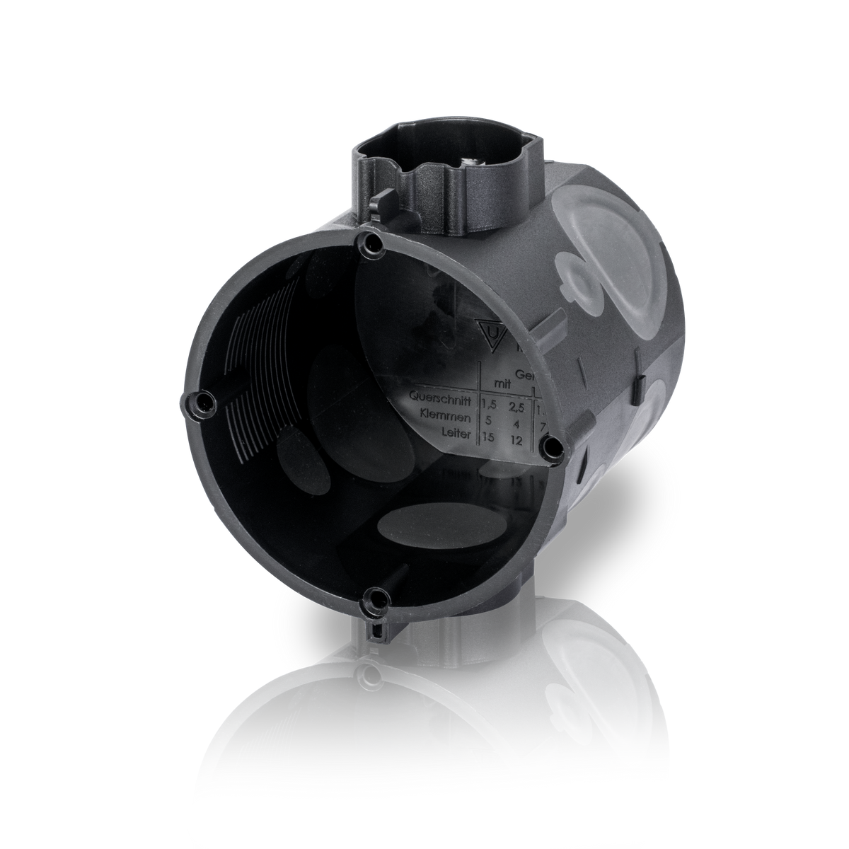 Alva Unterputz Gerätedose luftdicht Ø 60 mm Tiefe 65 mm, M20/25 - ASDWDT60