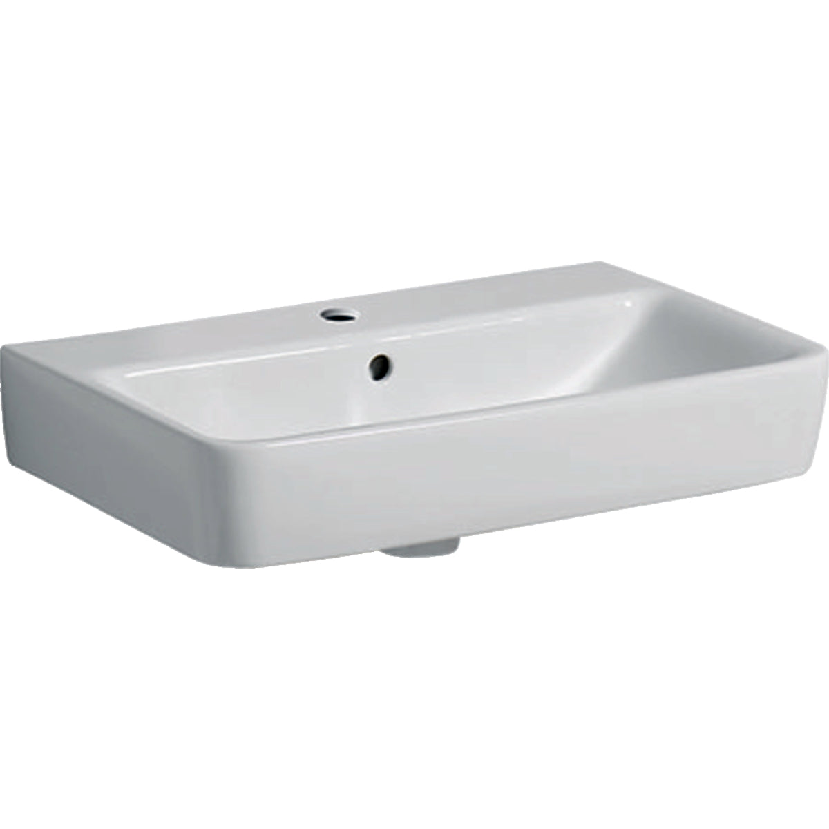 GEBERIT SANITAER Geberit Renova Compact Waschtisch 60x37cm, weiß  – 226160000