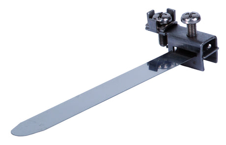 POLLMANN Erdungsbandschelle V2A 1/8 - 4 Zoll für Ø 8-114 mm, Länge 428 mm   – 2020425