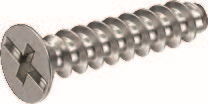 Alva Ger„teschrauben, Dosenschrauben Senkkopf 3,2x25 mm, Pozidriv PZ1 - GS-SK3.2X25KK