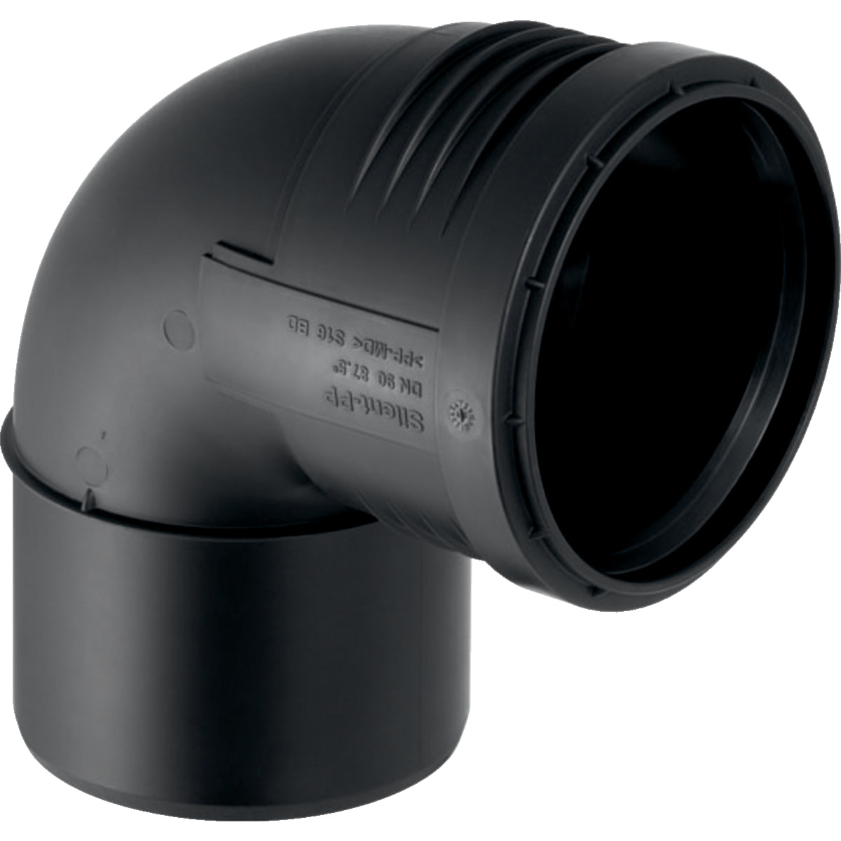 GEBERIT GE Silent-PP Bogen 87,5 Gr. d75mm   – 390.324.14.1