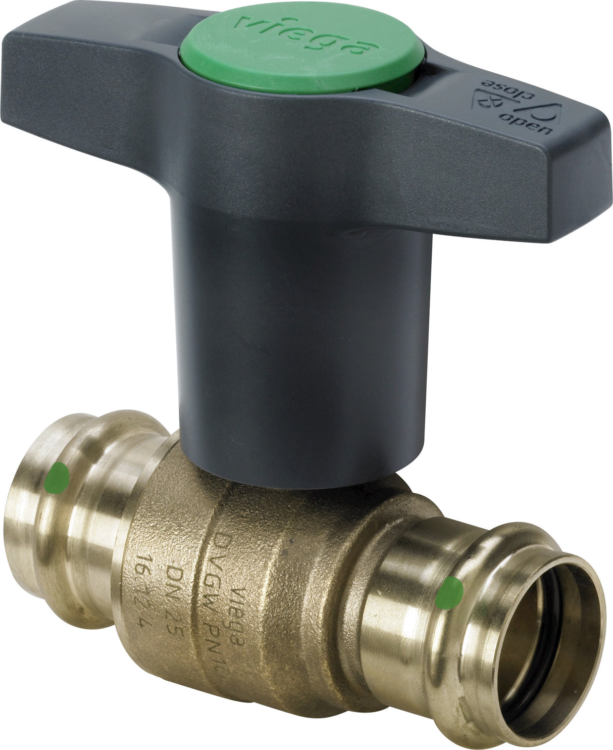 VIEGA Viega Kugelhahn mit SC Easytop 2275 in 28mm Siliziumbronze   – 746 407