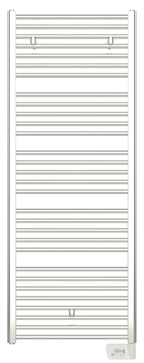 Alva Una 2.0 Badheizkörper gerade chrom rein elektrisch, 175x60cm, 750W - AQBHK175ELC.2
