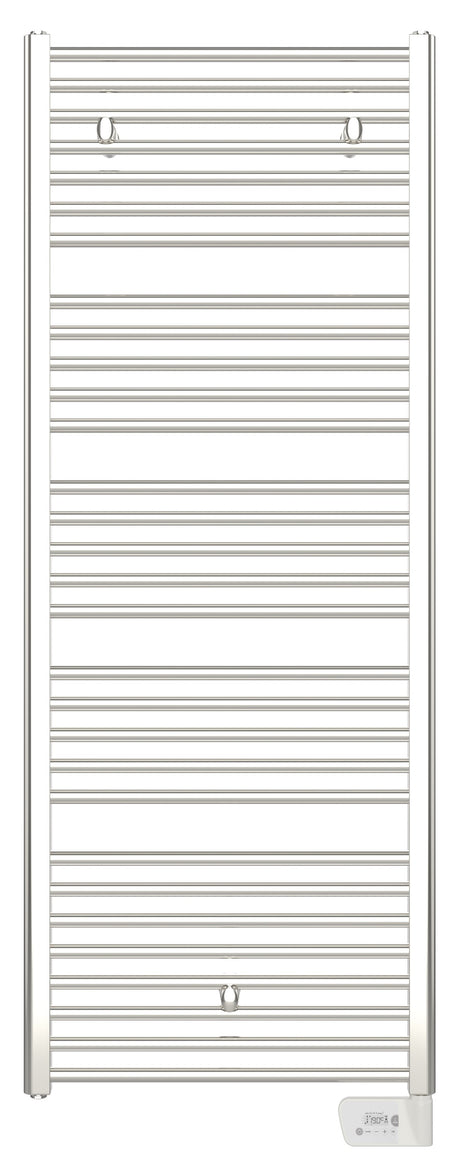 Alva Una 2.0 Badheizkörper gerade chrom rein elektrisch, 175x60cm, 750W - AQBHK175ELC.2
