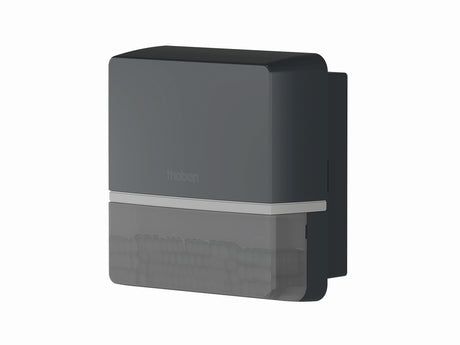 THEBEN Bewegungsmelder Wandmontage, 180°, 14 m, App-Steuerung (Bluetooth), anthrazit  – 1010106