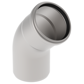 BLUECHER Rohrbogen 45 Gr.Wkst.1.4301 75mm   – 820.045.075
