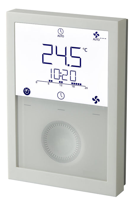 SIEMENS OESTERREICH Siemens Raumtemperaturregler LCD 5..40°C  2/3-Pkt/PWM Uhr FC/Uni.vert.  – RDG200T