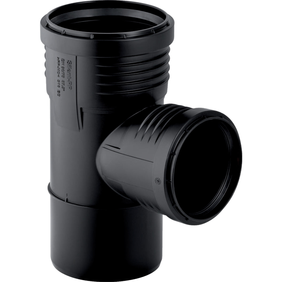 GEBERIT GE Silent-PP Abzweiger 87,5 Gr. d90/75mm   – 390.449.14.1