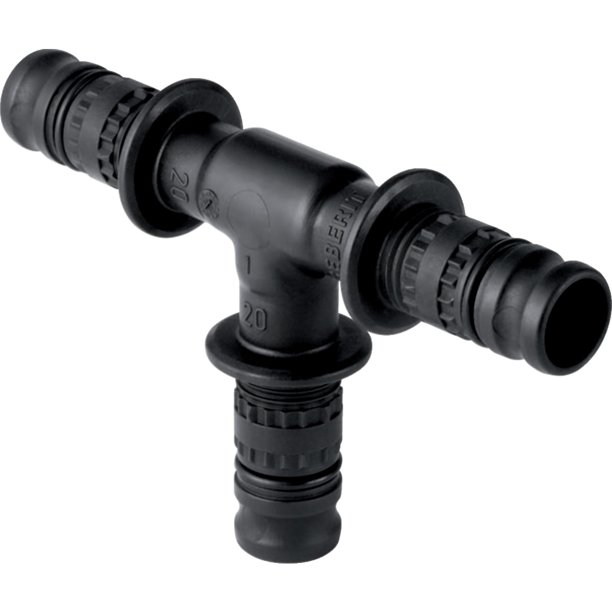 GEBERIT GE Mepla T-Stueck egal PVDF d32mm   – 624.310.00.5