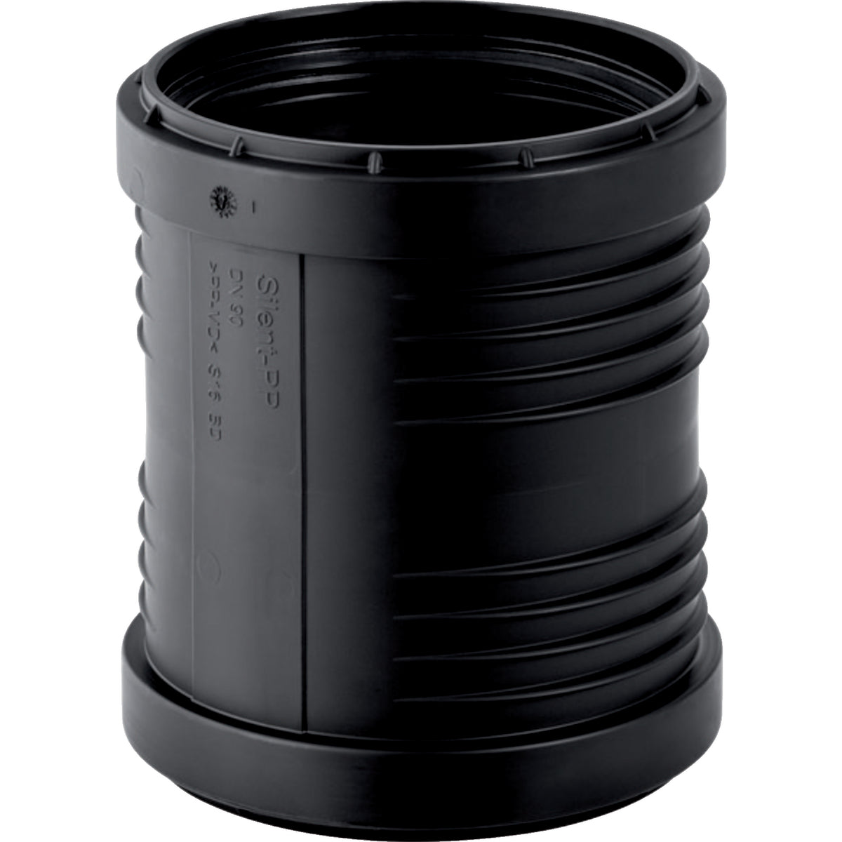 GEBERIT GE Silent-PP Doppelsteckmuffe d75mm   – 390.316.14.1