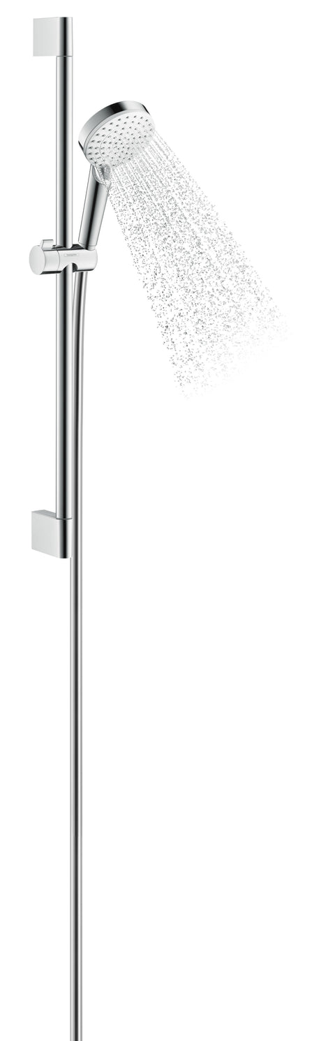 HANSGROHE HG Crometta Vario EcoSmart Brausenset 9 l/min/Unica 900mm weiß/chrom  – 26538400