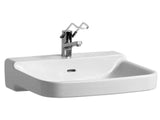 LAUFEN Laufen Pro Waschtisch barrierefrei 65x55cm, 1 HL, mit ÜL, weiß   – H8119530001041