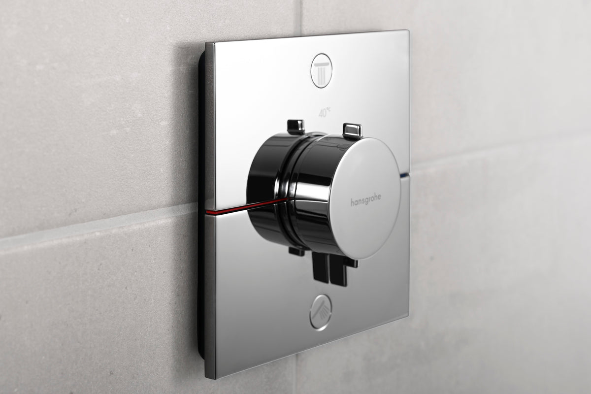 HANSGROHE HG Thermostat UP ShowerSelect Comfort E Fertigset 2 Verbraucher chrom  – 15572000