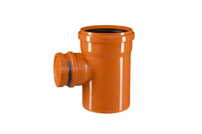 Alva PVC -Kanal Putzstueck DN 250 mit runden Deckel - FKPST250