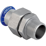 GEBERIT GE Mapress ES Uebergangsverschraubung mit UeWM aus Edelstahl d35mm x R1 1/4  – 35368