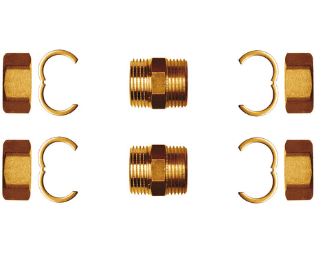 Alva Fix Lock Verbindungset 4xÜWM,2xDN,DN25 - ALEWTVS25