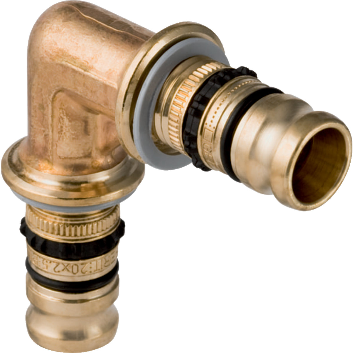 GEBERIT GE Mepla Winkel Messing 90 Gr. d16mm   – 611.271.00.5